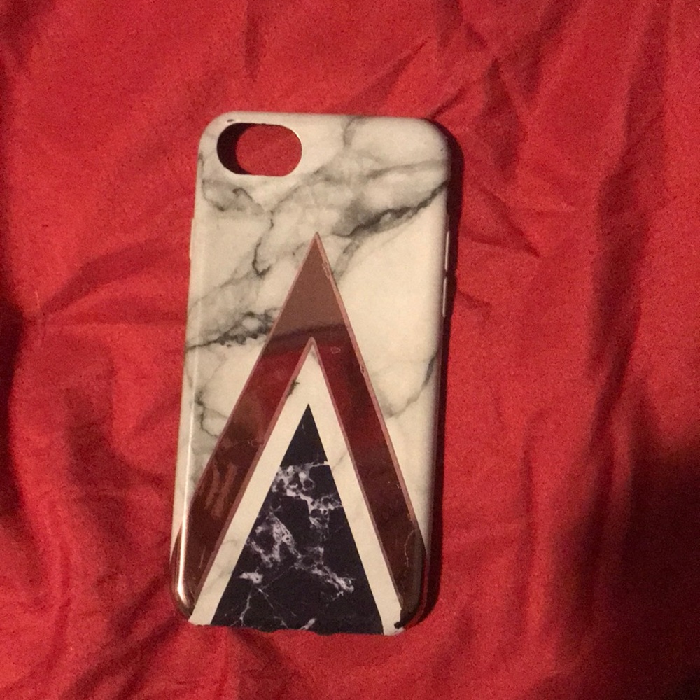 IPhone 6 marble and rose gold case